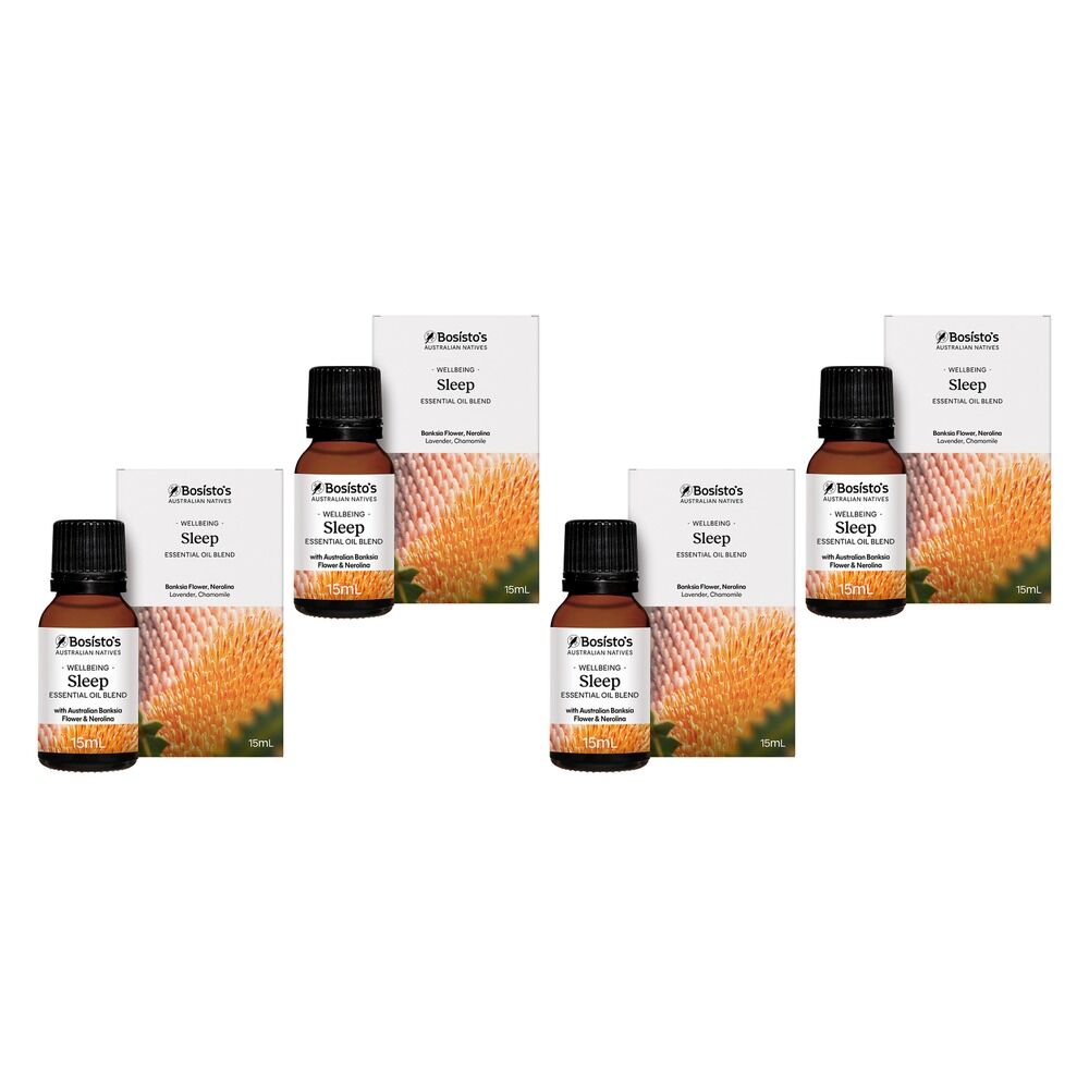 Bosisto's Australian Natives Sleep Oil 15mL Pack of 4