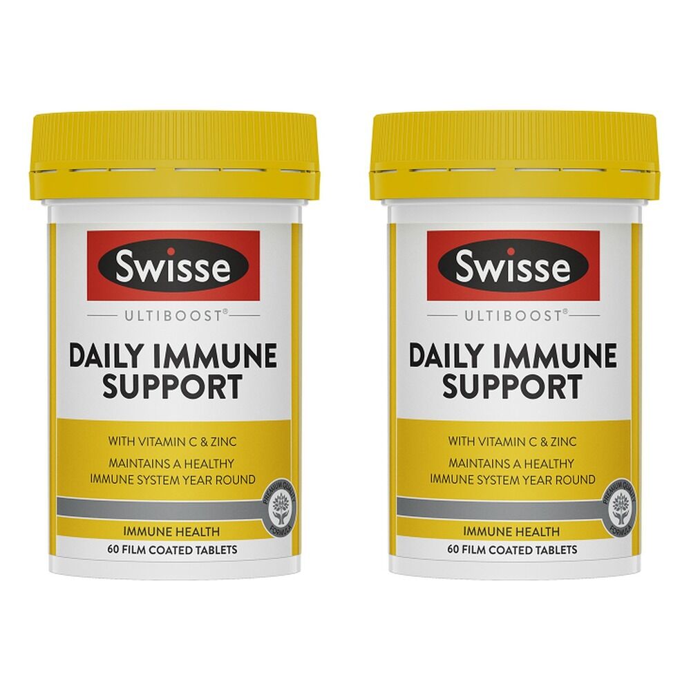 Swisse Ultiboost Daily Immune Support 60 Tablets Pack of 2