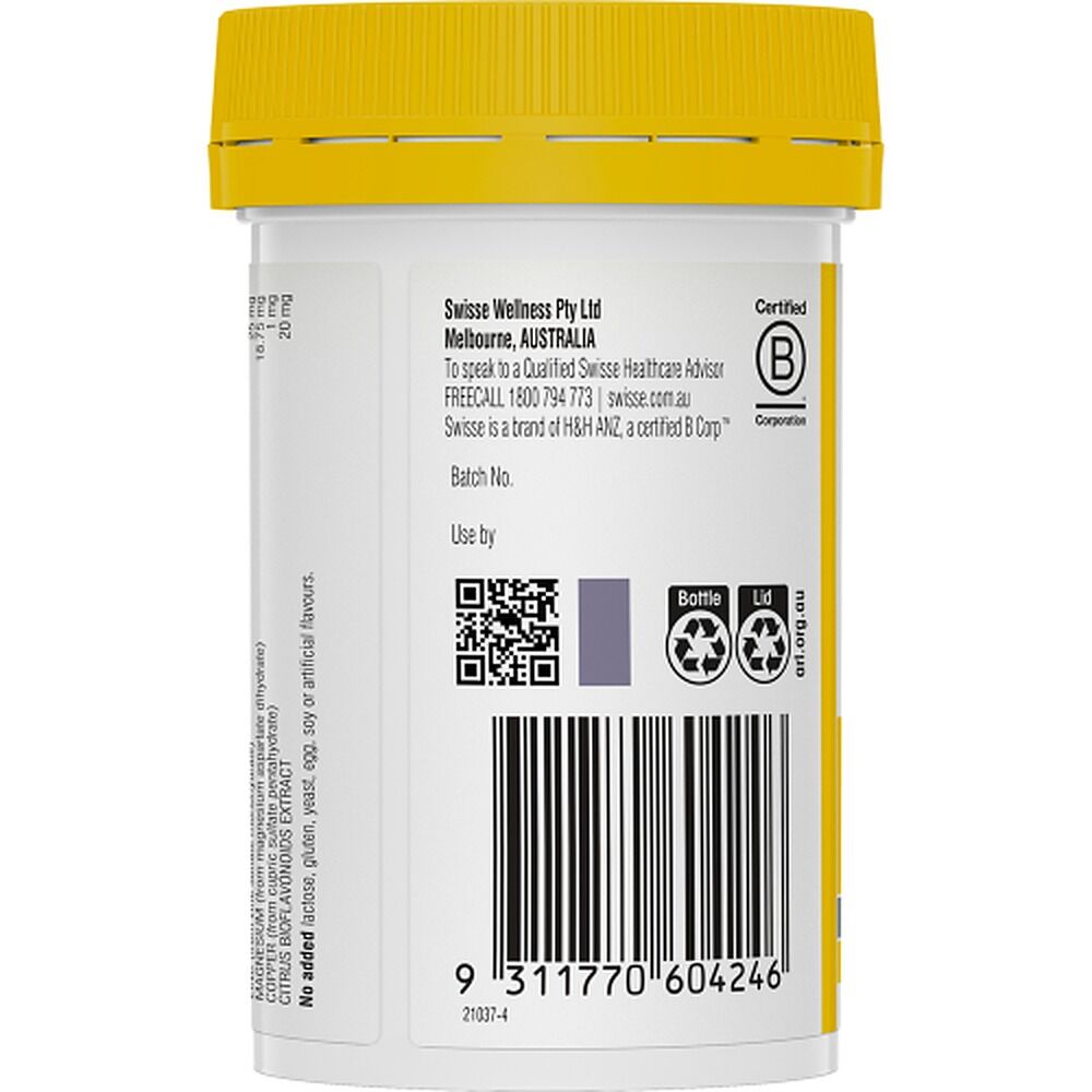 Swisse Ultiboost Daily Immune Support 60 Tablets