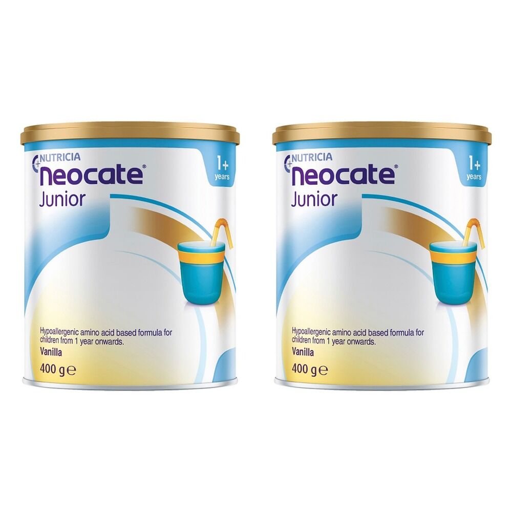 Neocate Junior Vanilla Powder 400g Pack of 2
