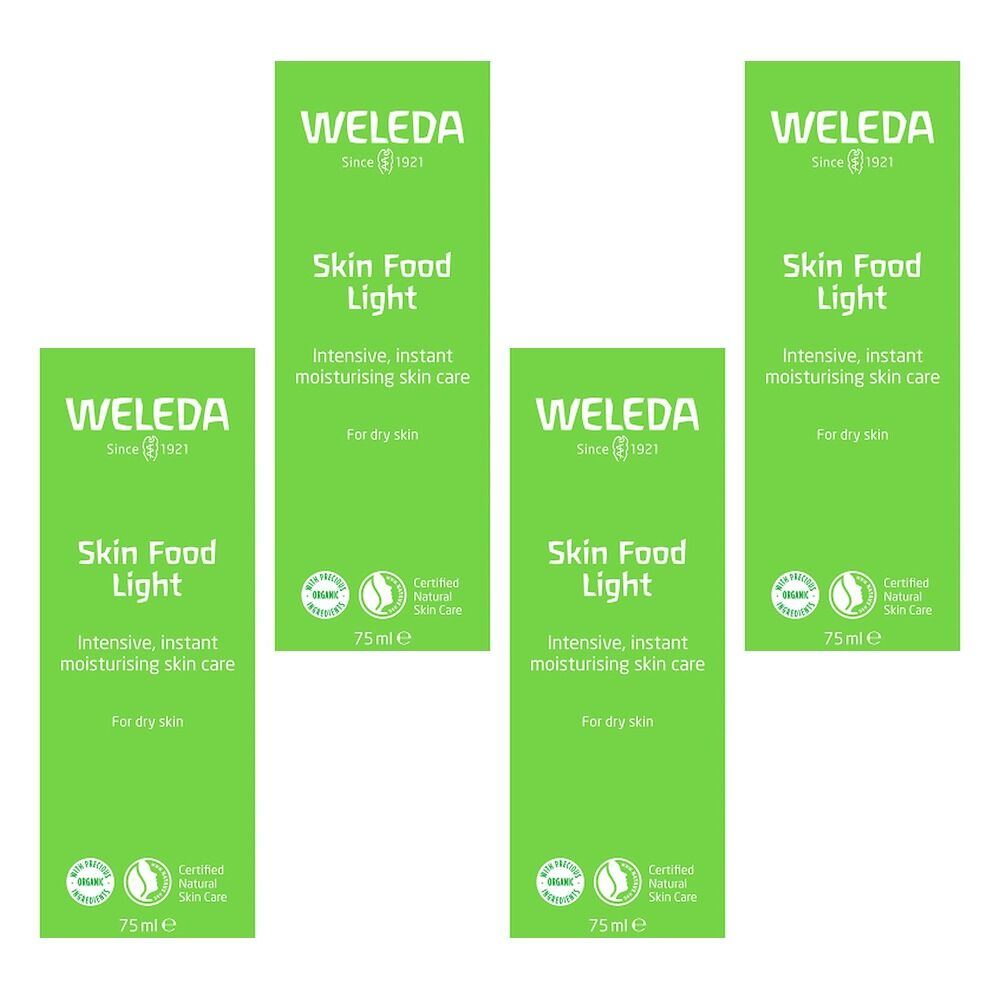 Weleda Skin Food Light 75mL Pack of 4