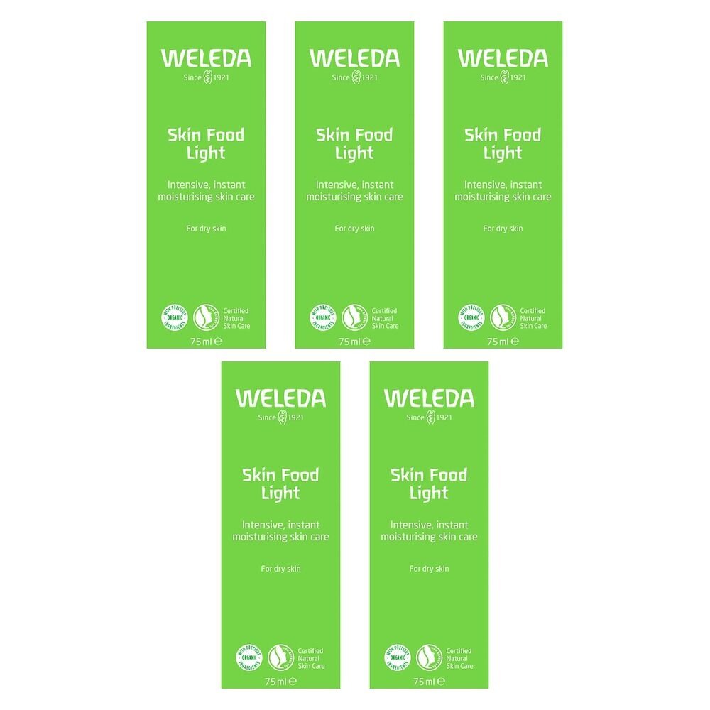 Weleda Skin Food Light 75mL Pack of 5