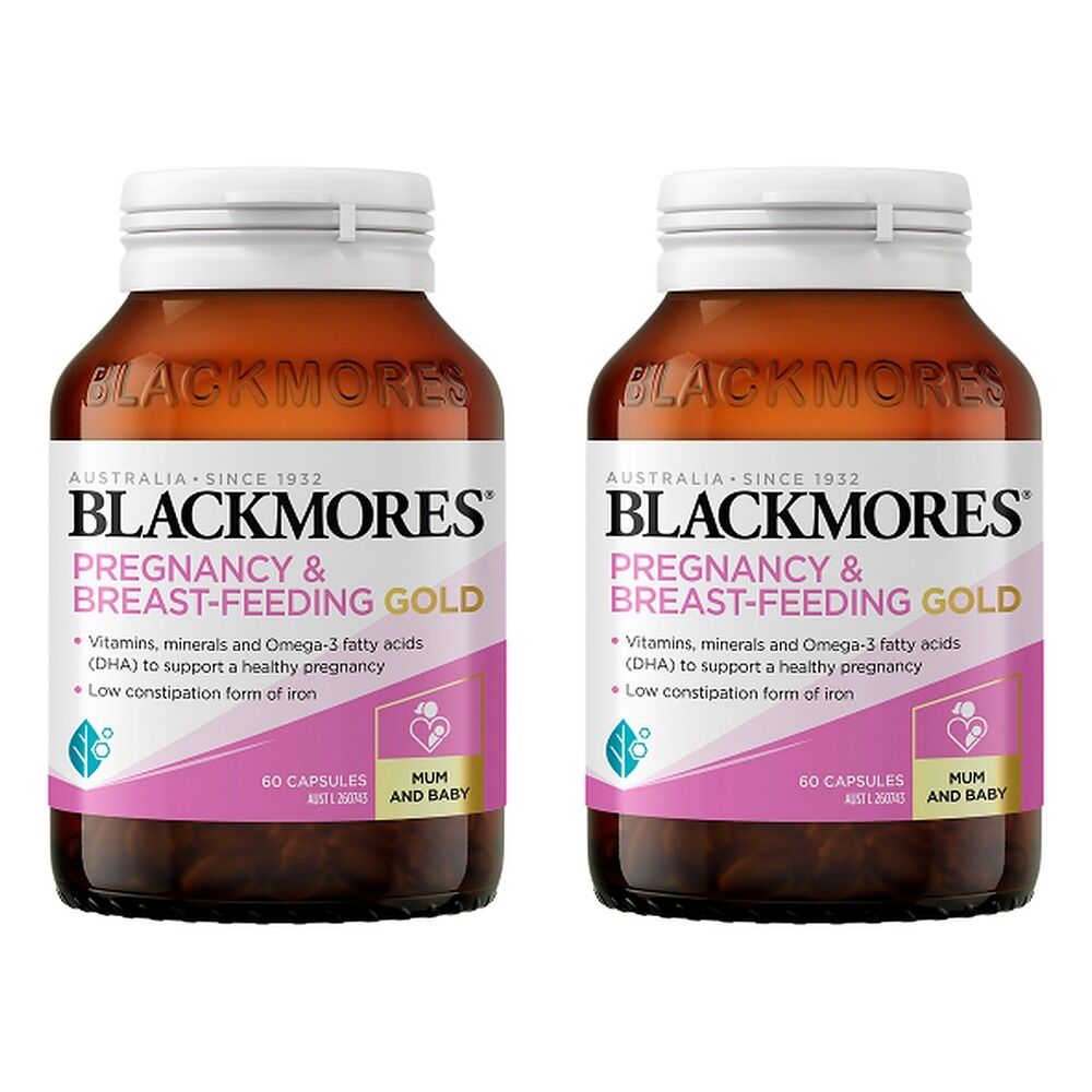 Blackmores Pregnancy Gold 60 Capsules Pack of 2