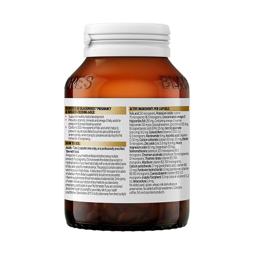 Blackmores Pregnancy Gold 60 Capsules