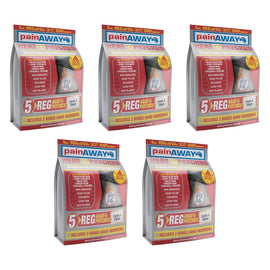 Pain Away Heat Patches Regular, 5 Patches Pack of 5