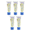 Jack N' Jill Natural Certified Toothpaste Bubblegum 50g Pack of 5