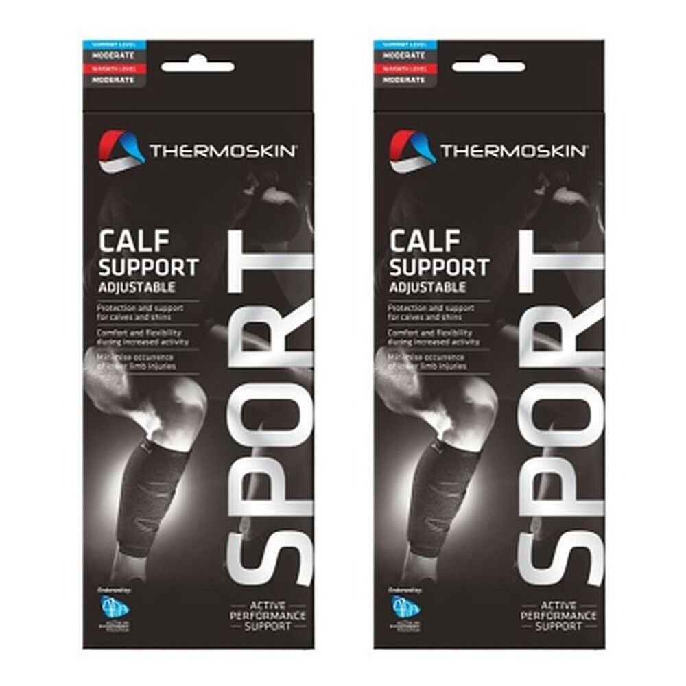 Thermoskin Sports Calf Support Adjustable Pack of 2