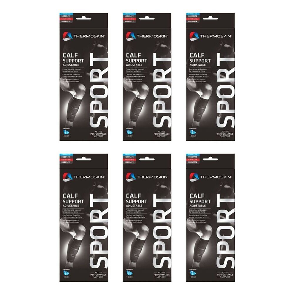 Thermoskin Sports Calf Support Adjustable Pack of 6