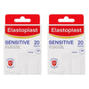 Elastoplast Sensitive Plasters 20 Pack Bundle of 2