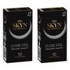 Skyn Feel Everything Close Feel Condoms 10 Pack Bundle of 2