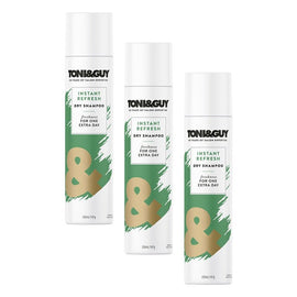 Toni & Guy Instant Refresh Dry Shampoo 250mL Pack of 3
