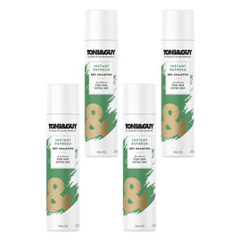 Toni & Guy Instant Refresh Dry Shampoo 250mL Pack of 4