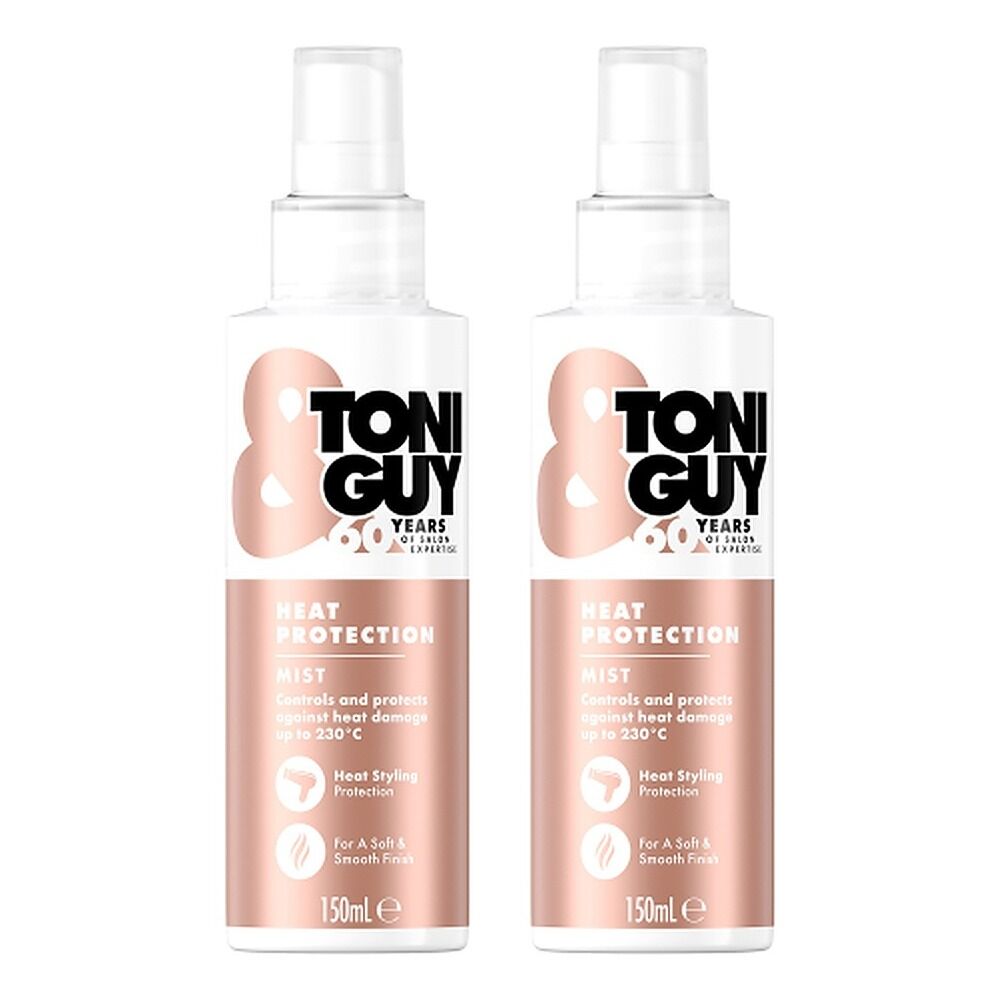 Toni & Guy Hair Heat Protection Mist 150mL Pack of 2
