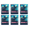 Libra Invisible Super Pads with Wings 10 Pack x 6 Bundle of 6