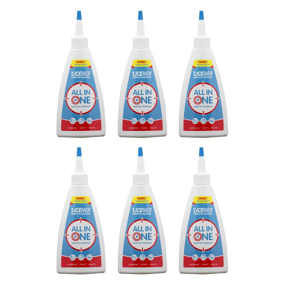 Licener Single Headlice Treatment 200mL Pack of 6