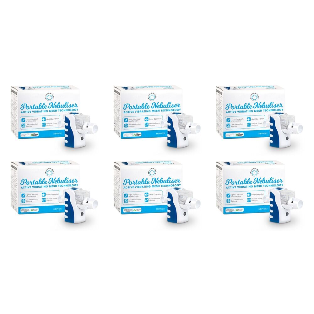 Breath-A-Tech Portable Nebuliser Pack of 6