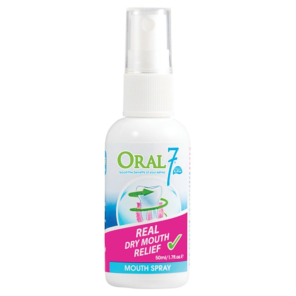 Oral7 Dry Mouth Spray with Active Enzymes 50mL x 6