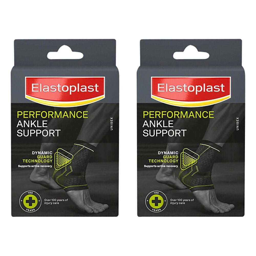 Elastoplast Advanced Ankle Support Medium Pack of 2