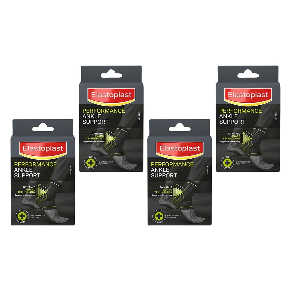 Elastoplast Advanced Ankle Support Medium Pack of 4