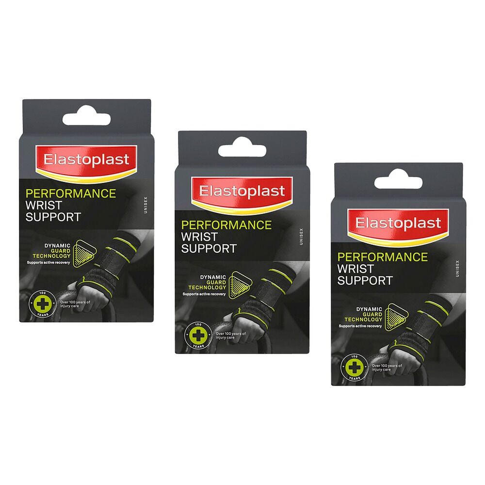 Elastoplast Advanced Wrist Support Medium Pack of 3