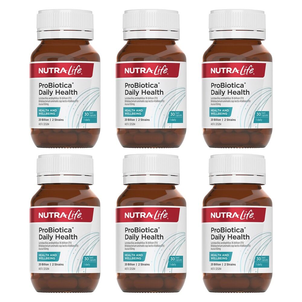 Nutra-Life ProBiotica Daily Health 30 Capsules Pack of 6