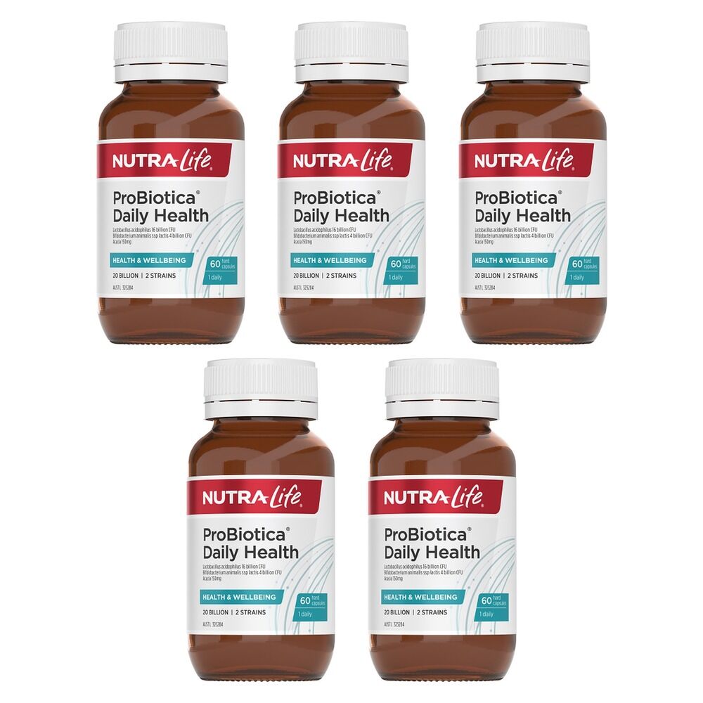 Nutra-Life ProBiotica Daily Health 60 Capsules Pack of 5