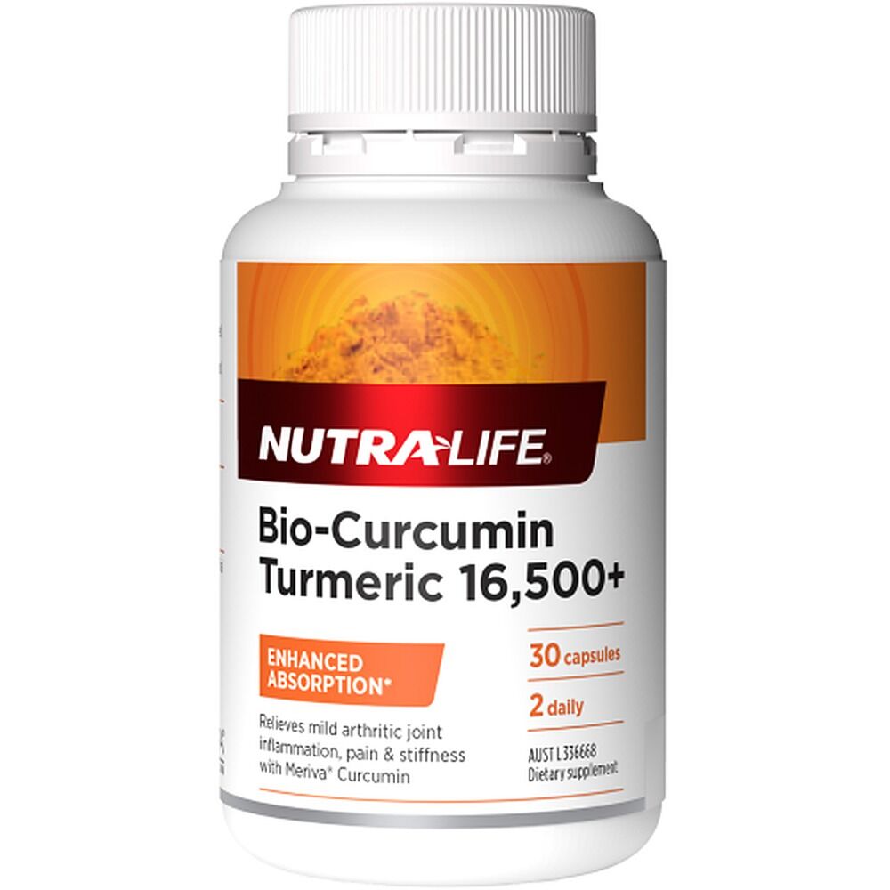 Nutra-Life Bio-Curcumin Turmeric 16,500+ 30 Capsules