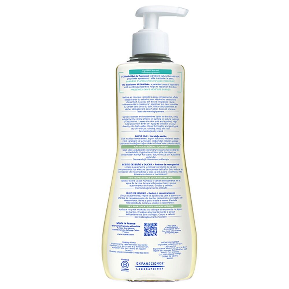 Mustela Stelatopia Cleansing Oil for Eczema-Prone Skin 500mL