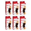 Thermoskin Thermal Knee Support Large Black Pack of 6