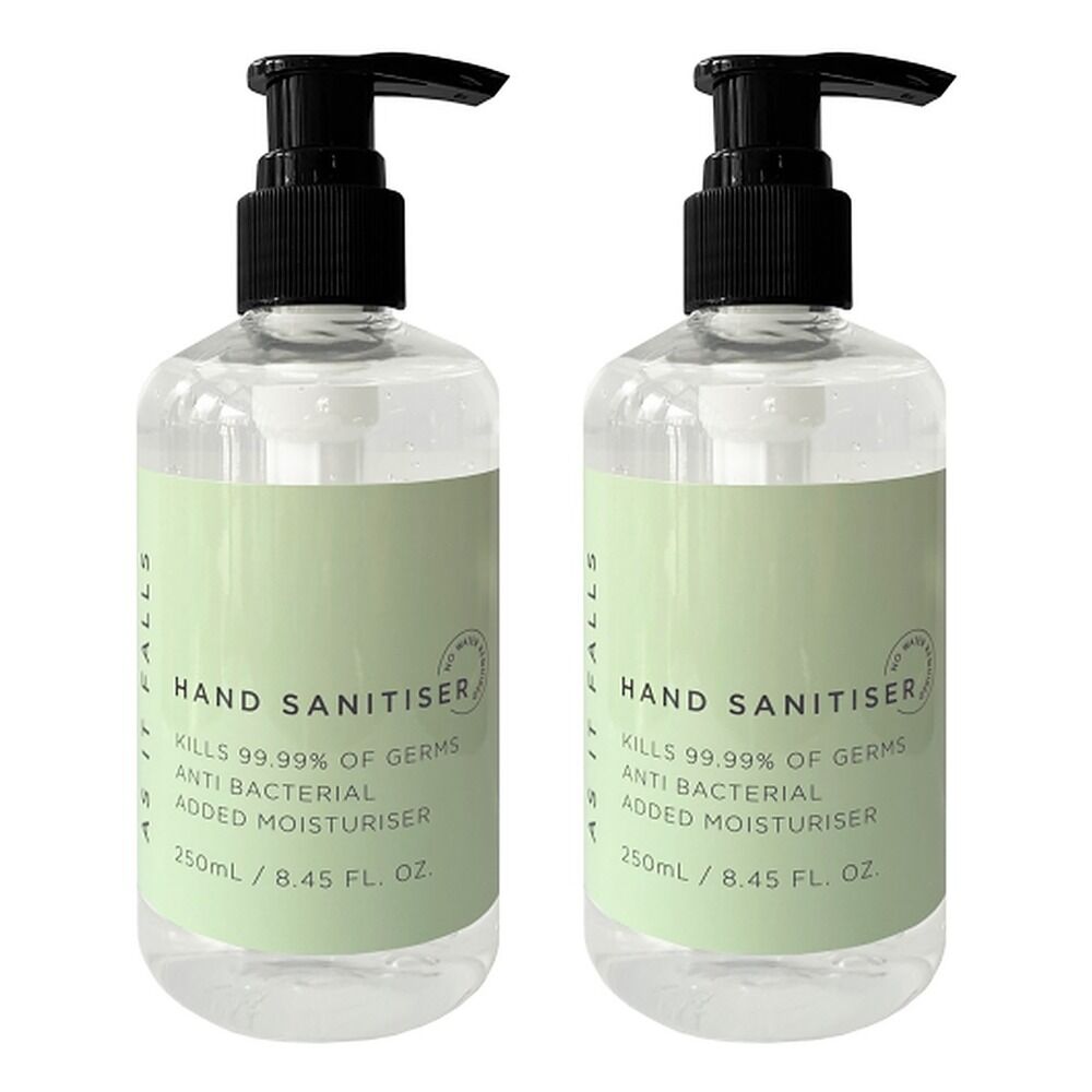 As It Falls Antibacterial Hand Sanitiser 250mL x 24 Bundle of 2