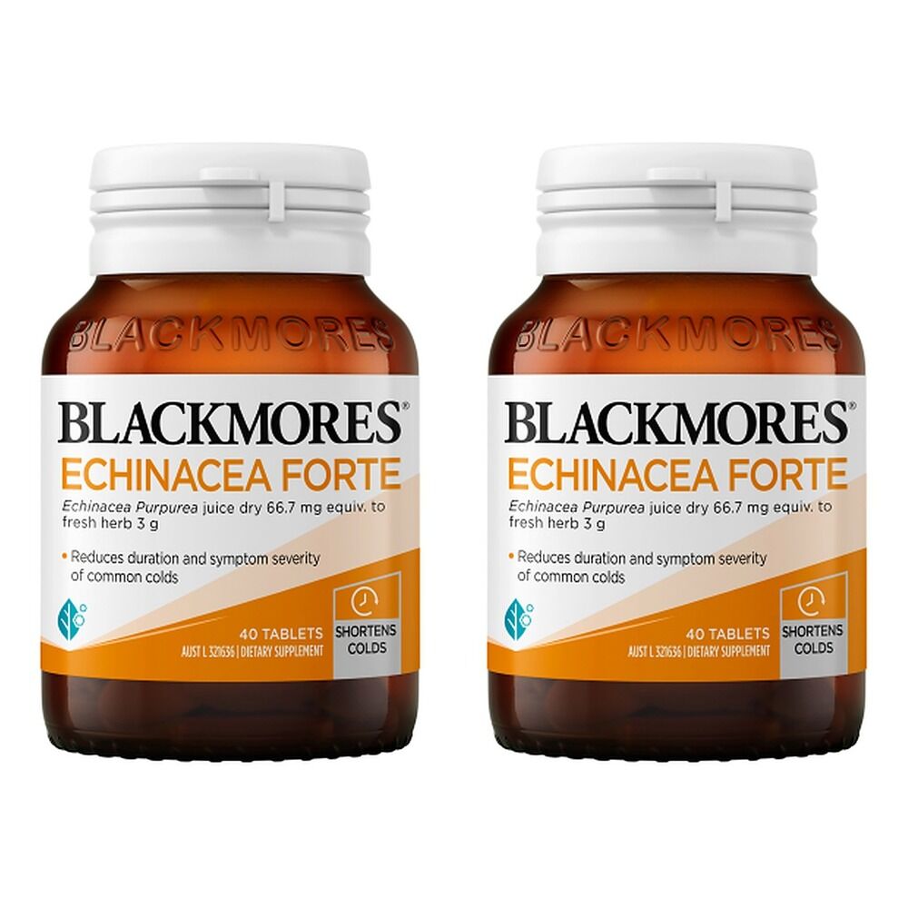 Blackmores Echinacea Forte 40 Tablets Pack of 2