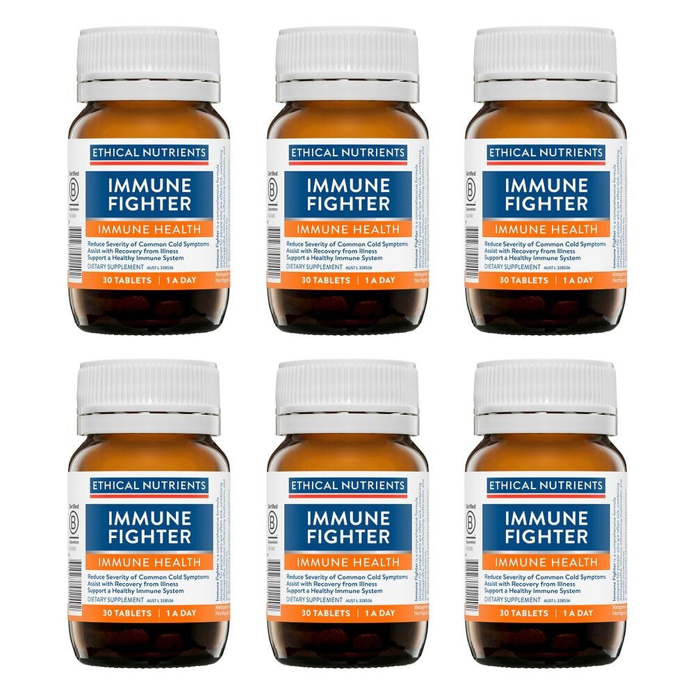 Ethical Nutrients Immune Fighter 30 Tablets Pack of 6