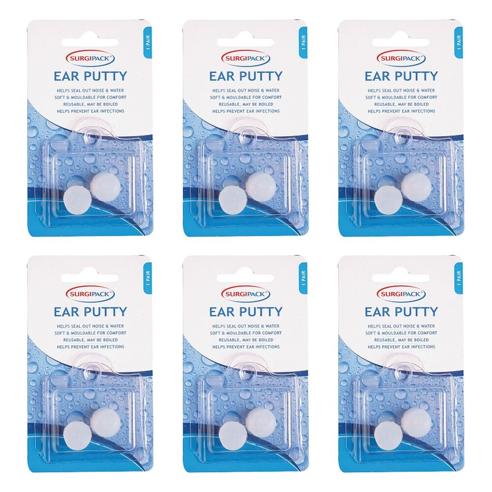 SurgiPack Ear Putty Pack of 6