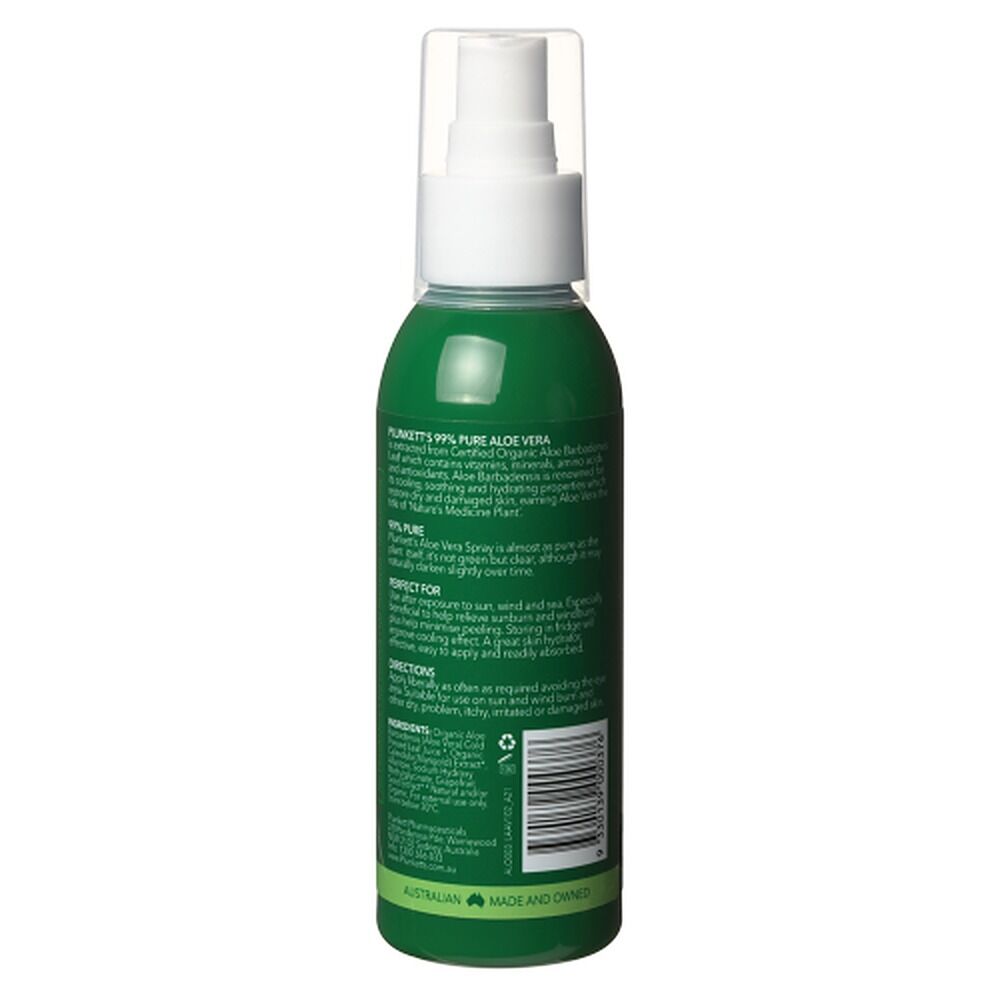 Plunketts 99% Pure Aloe Vera Cooling Spray 125mL