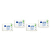 NIVEA 3-in-1 Refreshing Cleansing Wipes 25 Pack Bundle of 4