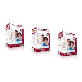 Rossmax Automatic Upper Arm Blood Pressure Monitor Pack of 3