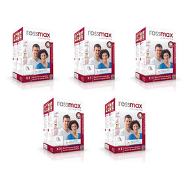 Rossmax Automatic Upper Arm Blood Pressure Monitor Pack of 5
