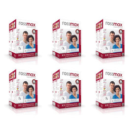 Rossmax Automatic Upper Arm Blood Pressure Monitor Pack of 6