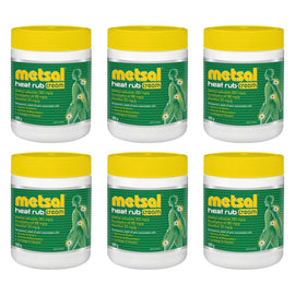 Metsal Heat Rub Cream 500g Pack of 6