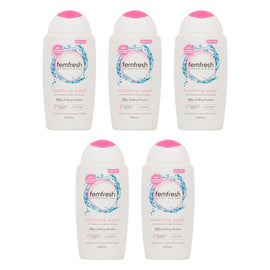 Femfresh Soothing Wash 250mL Pack of 5