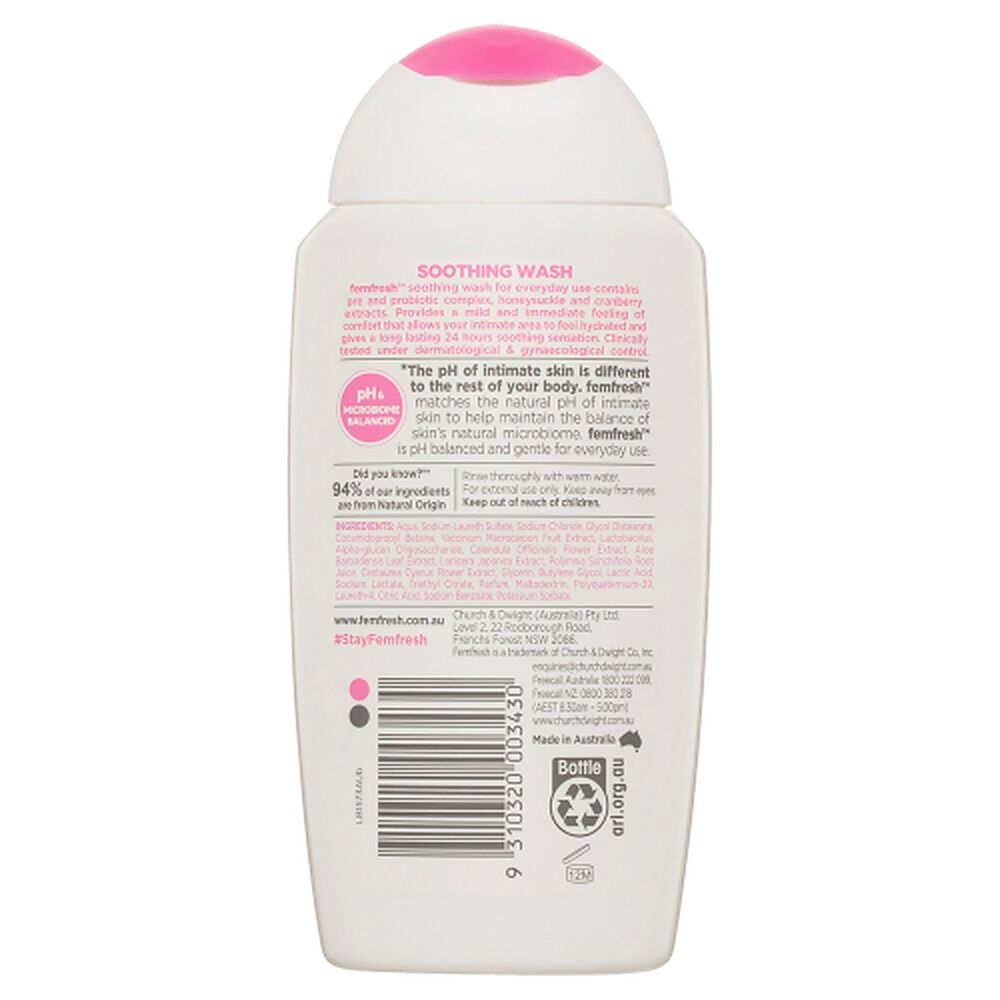 Femfresh Soothing Wash 250mL