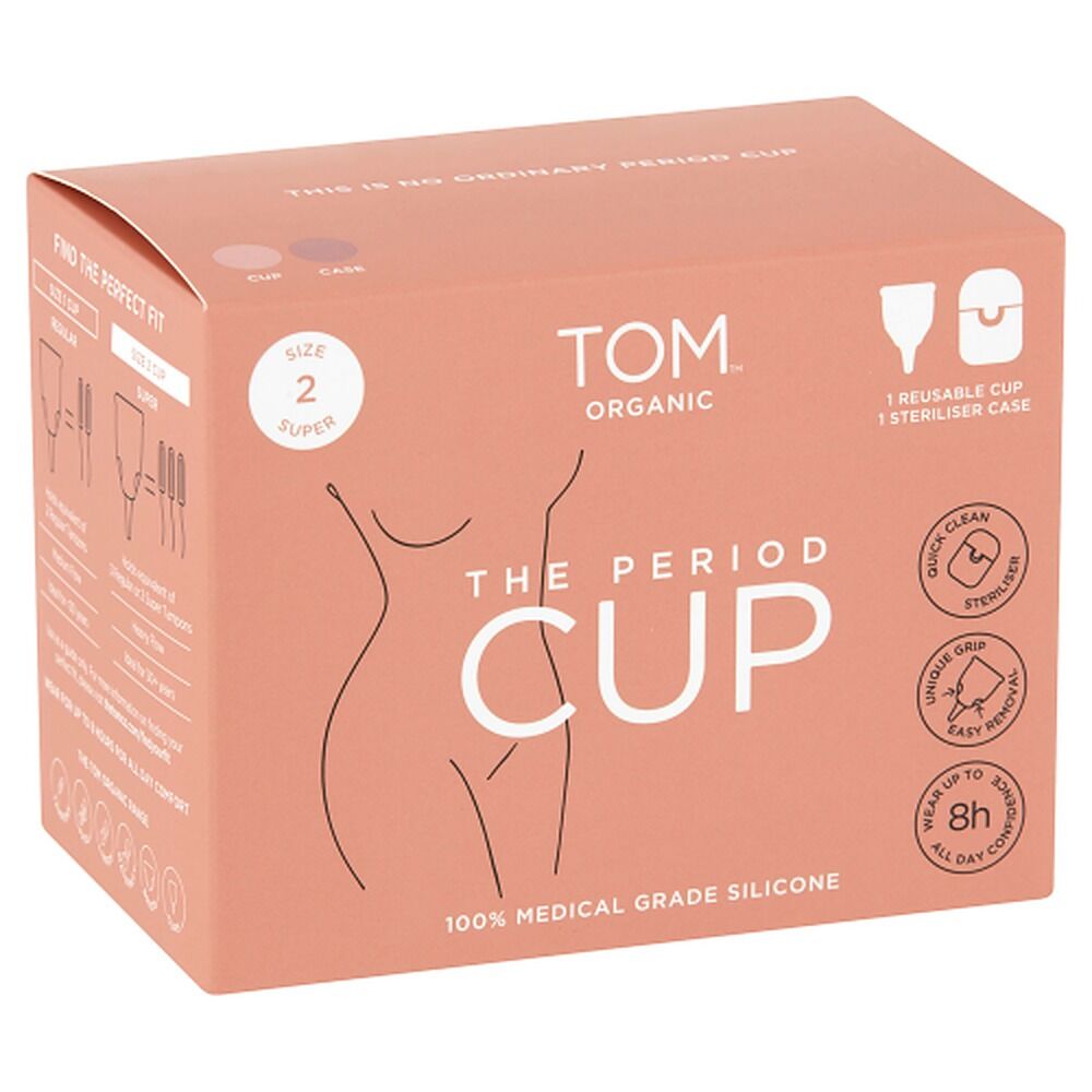 TOM Organic Period Cup Size 2 Super
