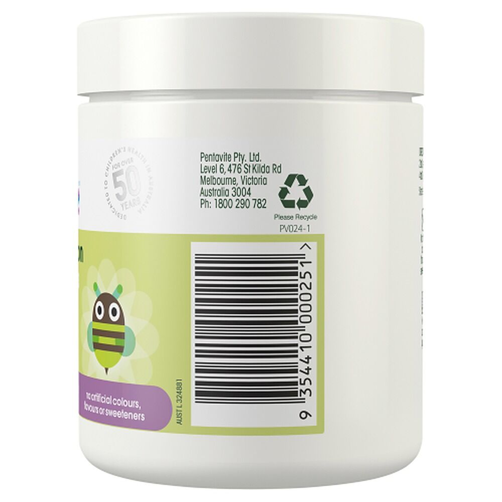 Penta-vite Multivitamin + Iron Kids Chewables 60 Tablets