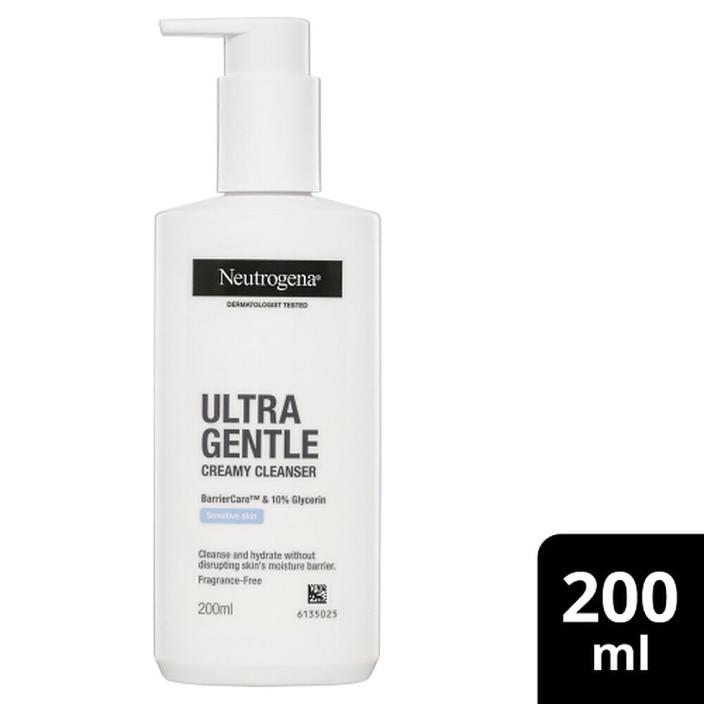 Neutrogena Ultra Gentle Creamy Cleanser 200mL
