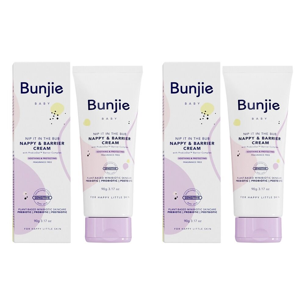 Bunjie Nip It in the Bub Nappy & Barrier Cream 90g Pack of 2