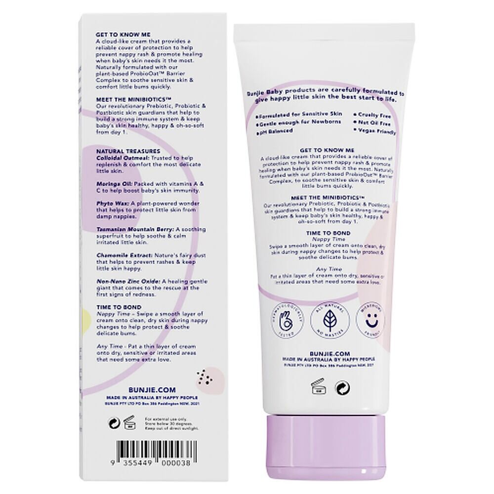 Bunjie Nip It in the Bub Nappy & Barrier Cream 90g