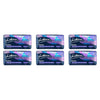 Libra Goodnights Extra Long & Wide Pads with Wings 6 Pack x 6 Bundle of 6