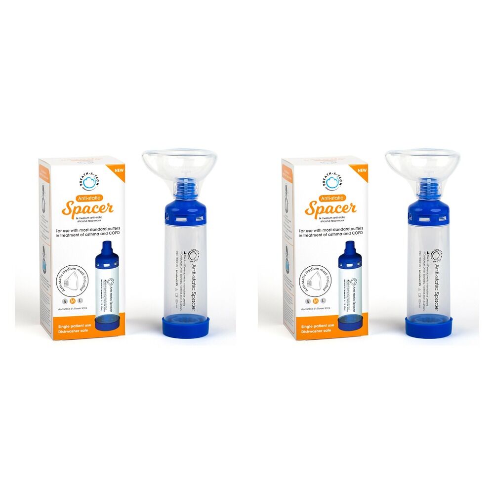 Breath-A-Tech Anti-Static Spacer & Mask Medium Pack of 2
