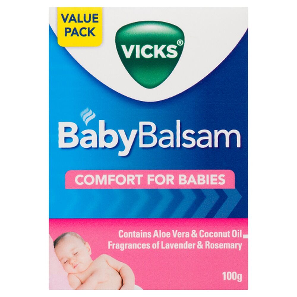 Vicks BabyBalsam Decongestant Rub 100g