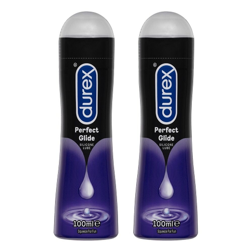 Durex Long Lasting Lubrication Silicone Lubricant 100mL Pack of 2